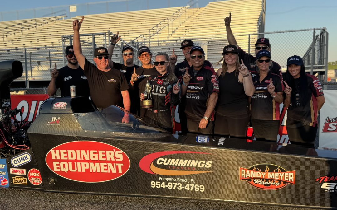Julie Nataas Secures the Win at St. Louis NHRA Regional with Randy Meyer Racing